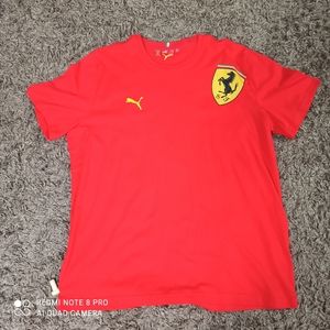 Puma Ferrari red y short size xxl